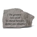 Berry Kay - Inc. The Greatest Love Of All Is Shared - Garden Accent - 5.5 Inches x 3.25 Inches 76020